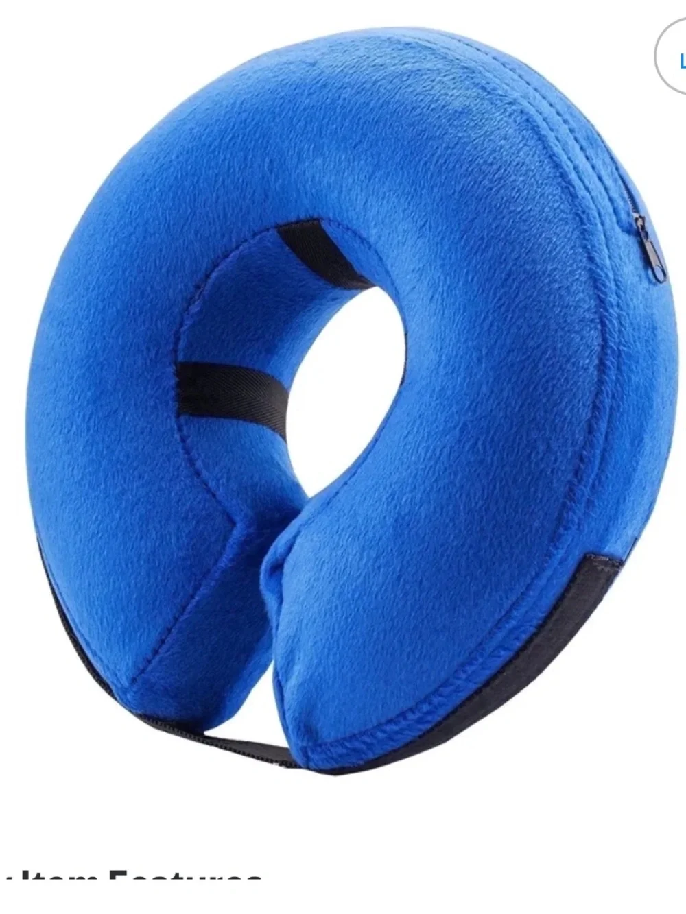 Bencmate inflatable dog collar for use after surgery, injury. Various sizes.
